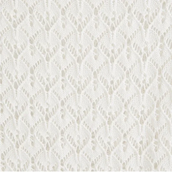 Crochet-Style Mini Dress Coverup - Picture 6 of 6